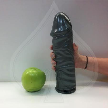 Buster Dildo 10 inches Gray